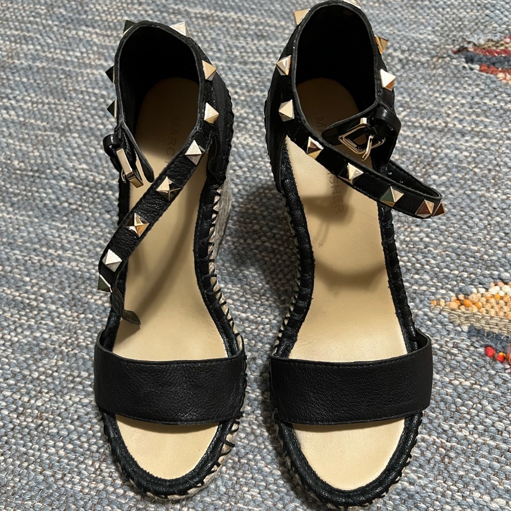 Marc Fisher Stud Wedge Heels
